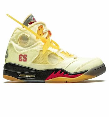 Jordan 5 Retro Off-White Sail