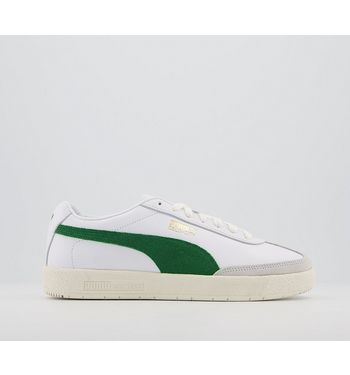Puma Oslo White Green
